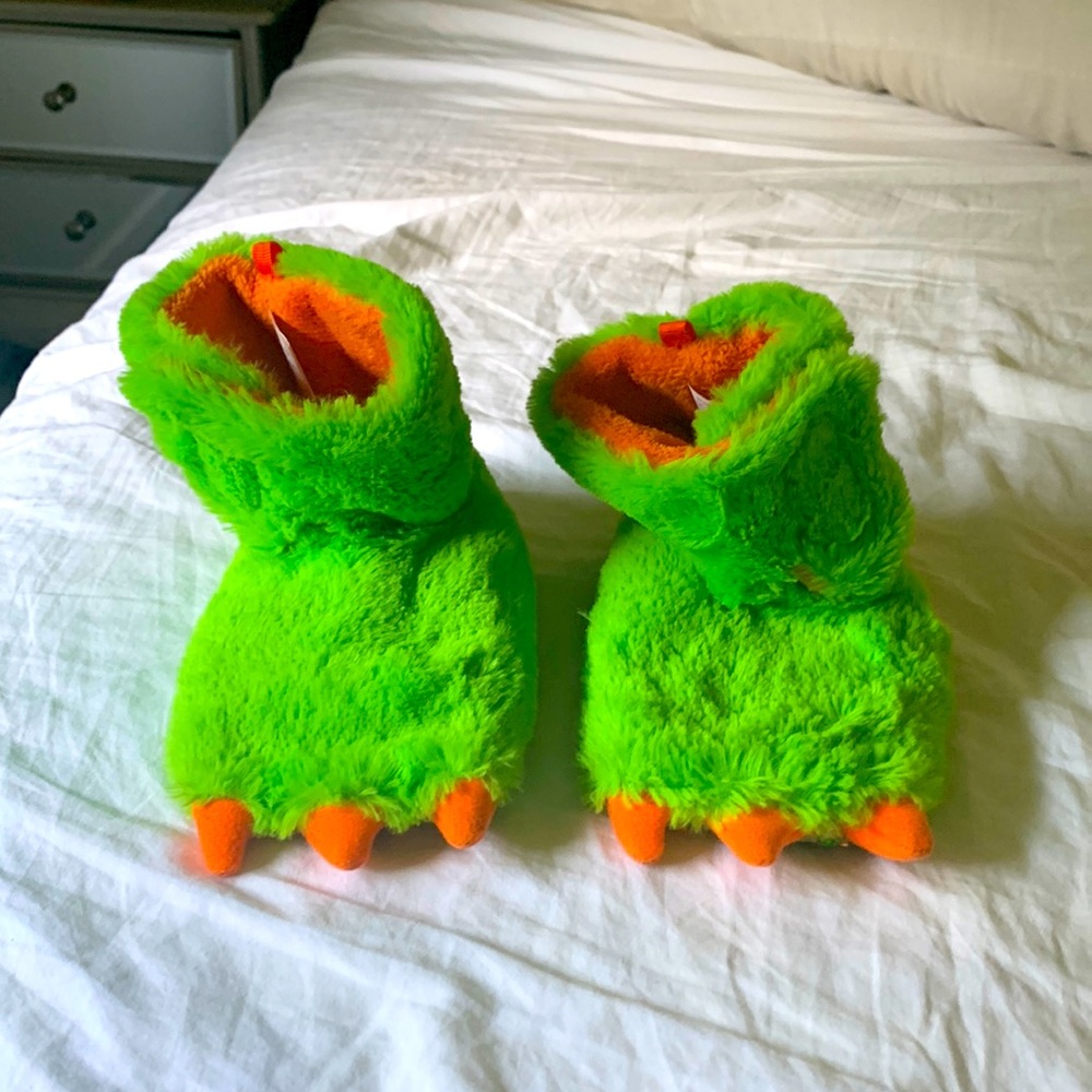 Monster slippers for kids